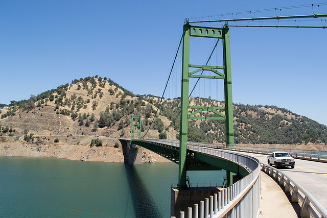 Oroville Bidwell Bar Suspension Bridge (0134)