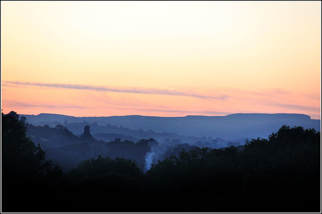 Brecon bonfire