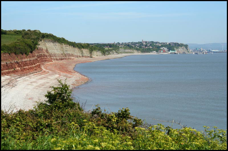 the cliffs