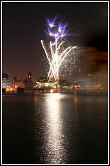 Bay fireworks