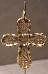 Byantine Gold Cross Pendant in the Metropolitan Museum of Art, Oct. 2007