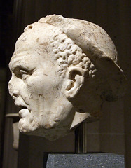 Marble Head of an Old Fisherman in the Metropolitan Museum of Art, February 2008