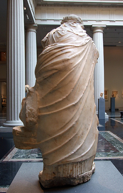 The Back of the "Old Market Woman" in the Metropolitan Museum of Art, July 2007