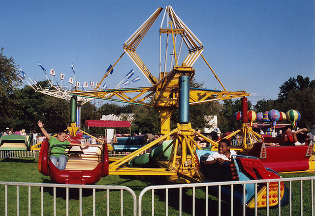 The Scrambler Ride at the Queens County Farm Museum Fair, Sept. 2006