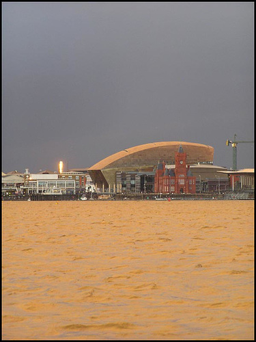 orange water?