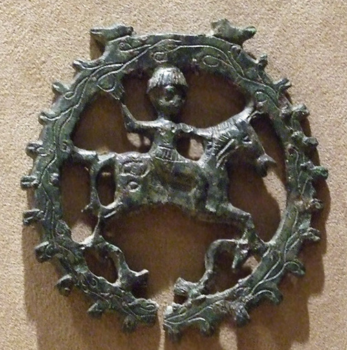 Harness Pendant with a Mounted Horseman in the Metropolitan Museum of Art, March 2010