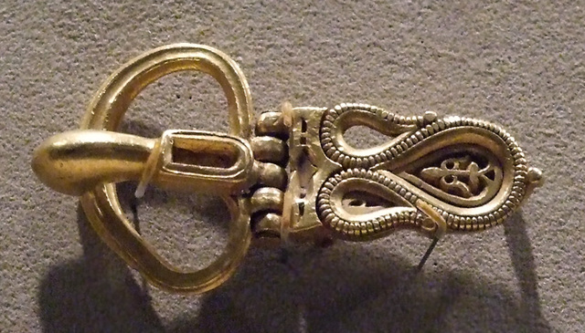 Gold Buckle in the Metropolitan Museum of Art, January 2010