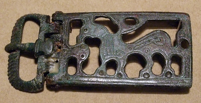 Belt Buckle with Griffin in the Metropolitan Museum of Art, April 2011