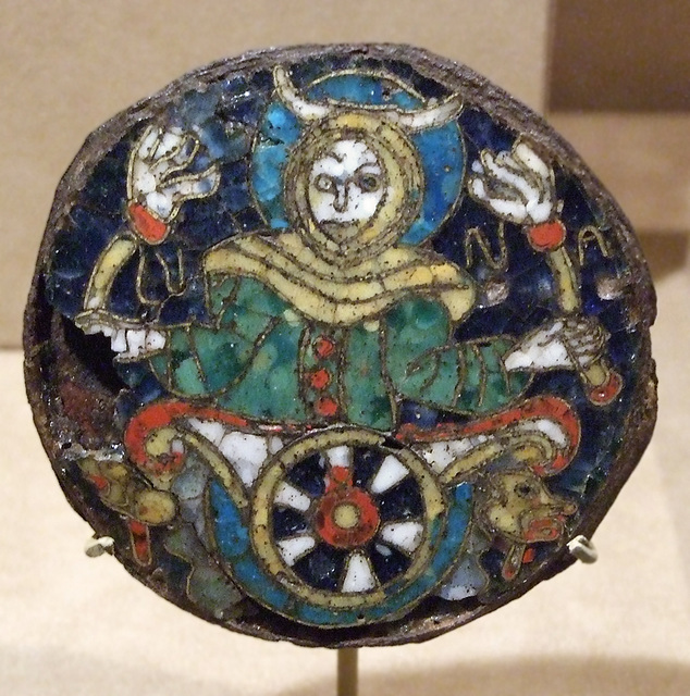 Roundel with a Personification of the Moon in the Metropolitan Museum of Art, July 2010