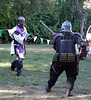 Viceroy Alexandre & Lord John the Bear Fighting at the Queens County Farm Fair Demo, September 2007