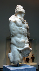 Marble Statuette of a Male Figure with Shaggy Hair in the Metropolitan Museum of Art, Sept. 2007