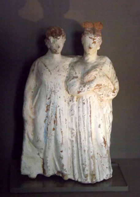 Terracotta Female Figurines in the Vatican Museum, July 2012