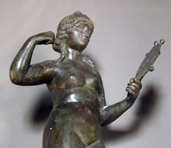 Detail of a Bronze Aphrodite in the Vatican Museum, July 2012