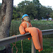 Scarecrow on a Fence at the Queens County Farm Museum Fair, September 2008