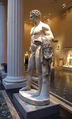 Marble Statue of a Youthful Herakles in the Metropolitan Museum of Art, July 2007