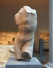 Marble Torso of Eros in the Metropolitan Museum of Art, July 2007