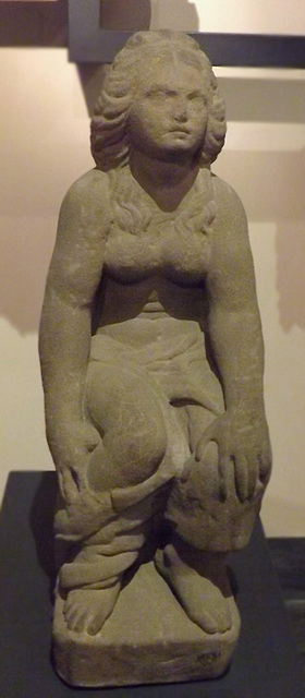 Sandstone Female Statuette from Chiusi in the Vatican Museum, July 2012