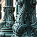 Detail of the Lampposts in front of the Boathouse in Prospect Park, August 2007