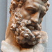 Roman Copy of a Marble Head of Herakles by Lysippos in the Metropolitan Museum of Art, July 2007