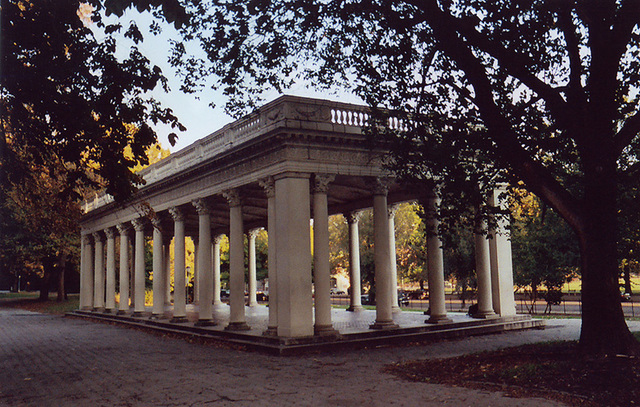 The Peristyle in Prospect Park, Oct. 2006