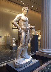 Marble Statue of a Youthful Herakles in the Metropolitan Museum of Art, July 2007