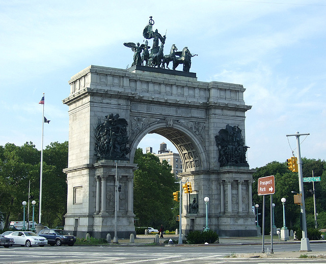Grand Army Plaza Arch, July 2010