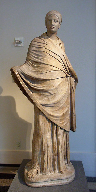 Marble Statue of a Girl in the Metropolitan Museum of Art, July 2007