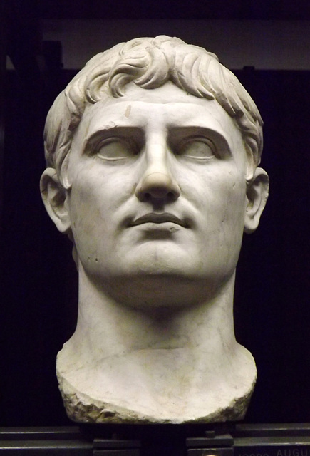 Portrait of Augustus from Veii in the Vatican Museum, July 2012