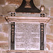 Memorial to Rev William Cant, Saint Michael's Church, Kirk Langley, Derbyshire