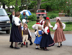 Dancers at the Scandinavian Day Festival in Bay Ridge, Brooklyn, May 2007