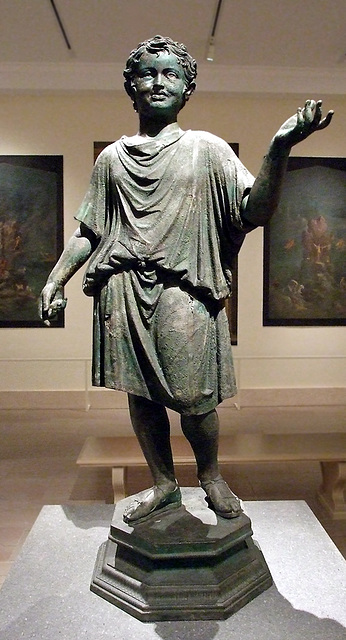 Bronze Statue of a Camillus in the Metropolitan Museum of Art, Sept. 2007