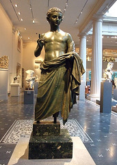 Bronze Statue of an Aristocratic Boy in the Metropolitan Museum of Art, July 2007