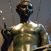 Detail of a Bronze Statue of an Aristocratic Boy in the Metropolitan Museum of Art, July 2007