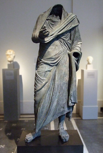 Bronze Statue of a Man in the Metropolitan Museum of Art, July 2007