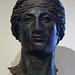 Bronze Crowned Head of a Goddess in the Vatican Museum, July 2012