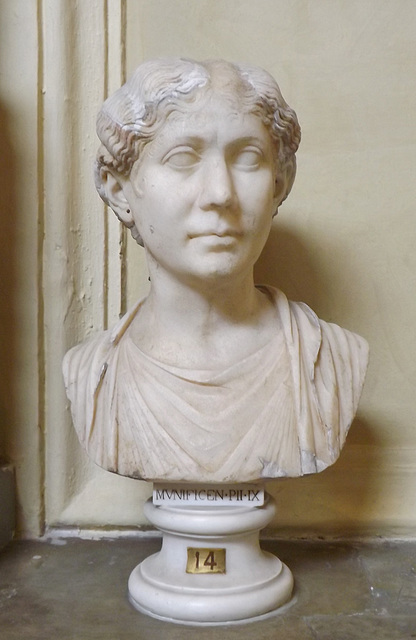 Female Bust from Ostia in the Vatican Museum, July 2012