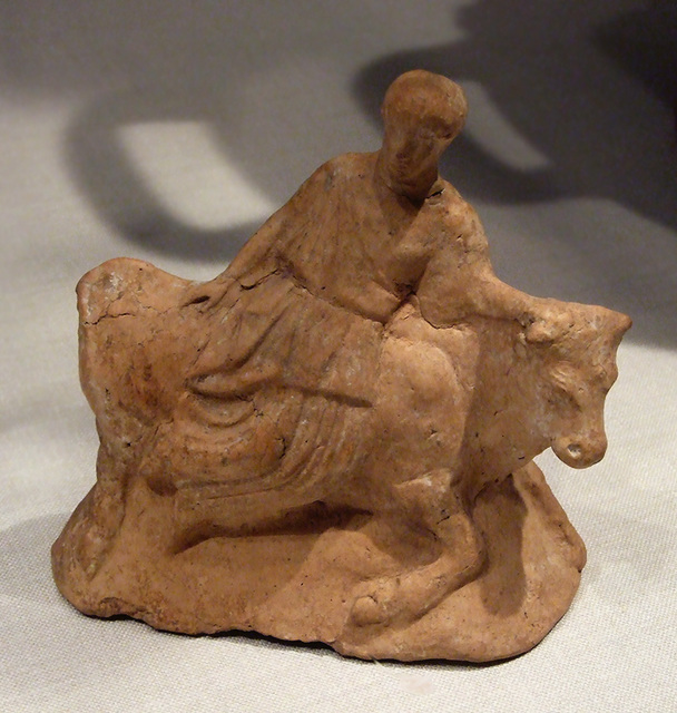 Terracotta Figurine of Europa on the Bull in the Metropolitan Museum of Art, Sept. 2007