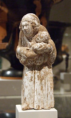 Terracotta Statuette of a Nurse Carrying a Child in the Metropolitan Museum of Art, December 2008