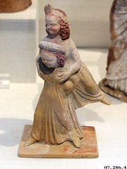 Terracotta Figurine of Greek Girls Playing a Game in the Metropolitan Museum of Art,  May 2007