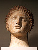 South Italian Lekythos in the Shape of a Woman's Head in the Metropolitan Museum of Art, February 2008