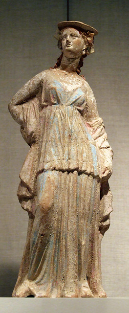 Terracotta Statuette of a Woman in the Metropolitan Museum of Art, May 2009