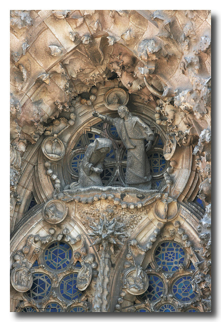 Templo Expiatorio de la Sagrada Familia (Detail)