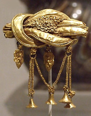 Gold Ornament with a Herakles Knot in the Metropolitan Museum of Art, July 2007