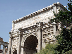 The Arch of Septimius Severus in the Roman Forum, June 2012