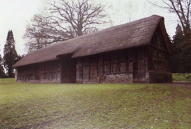 Stryd Lydan Barn in the Museum of Welsh Life, 2004