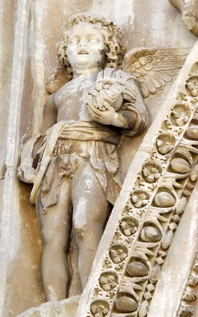 Detail of the Arch of Septimius Severus in the Forum Romanum, July 2012