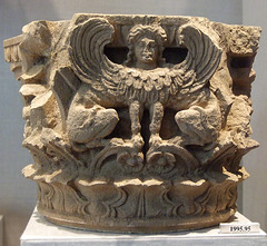 South Italian Sphinx Column Capital in the Metropolitan Museum of Art, May 2007