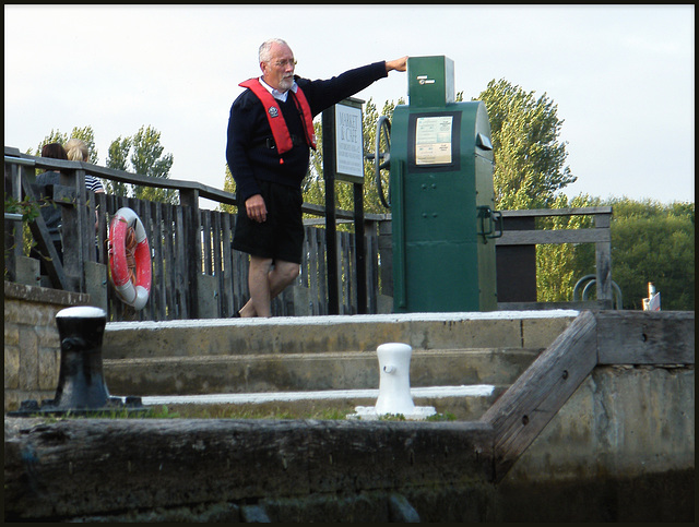 lock-keeper at Sandford