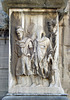 Detail of the Reliefs on the Piers of the Arch of Septimius Severus in the Forum Romanum, July 2012