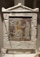 Painted Limestone Funerary Slab in the Metropolitan Museum of Art, February 2008